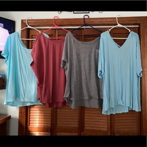 Lot of Women’s plus size shirts 26/28